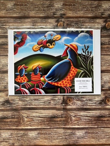 8x10” ART PRINT ~ Over The Hill Carousel 2