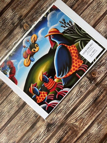 8x10” ART PRINT ~ Over The Hill Carousel 3