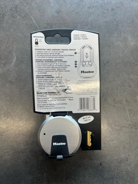 MASTER LOCK PADLOCK INCLUDES 2 KEYS Carousel 2