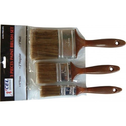 Paint Brush Set 3pce #PBS-3P Xcel Carousel 1