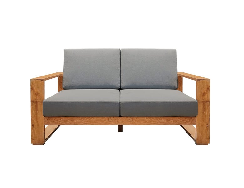 Venice Teak Outdoor 2 Seater Sofa Carousel 1