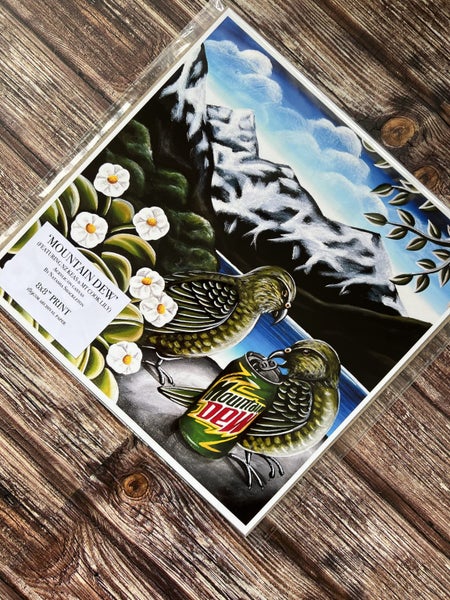 8x8 ART PRINT ~ Mountain Dew Carousel 3