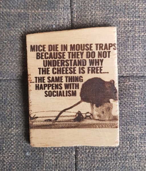 Mouse trap meme magnet artwork Carousel 1
