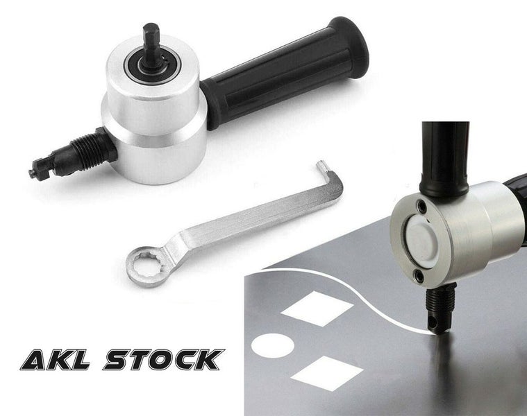 Brand New Metal Sheet Nibbler Cutter Hole Saw Drill Attachment - Brand New Carousel 1
