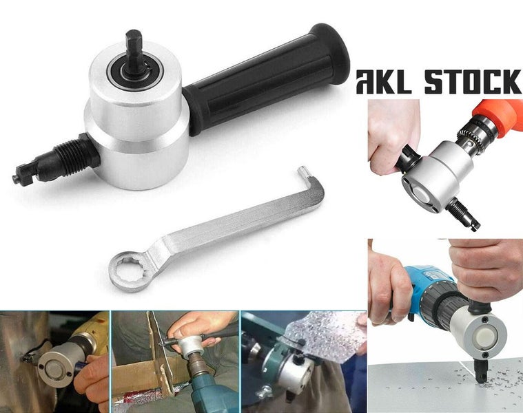 Metal Sheet Nibbler Cutter Hole Saw Drill Attachment *IN STOCK* Carousel 1