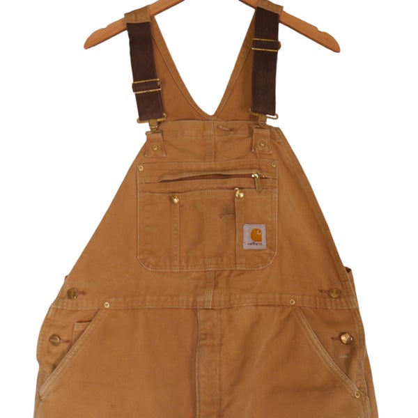 Carhartt Duck Canvas Overalls Dungarees 40 x 30 Carousel 2