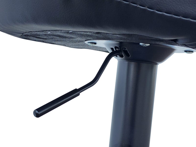 Jupiter Bordeaux Barstool - 2PK - Black / Black Carousel 4