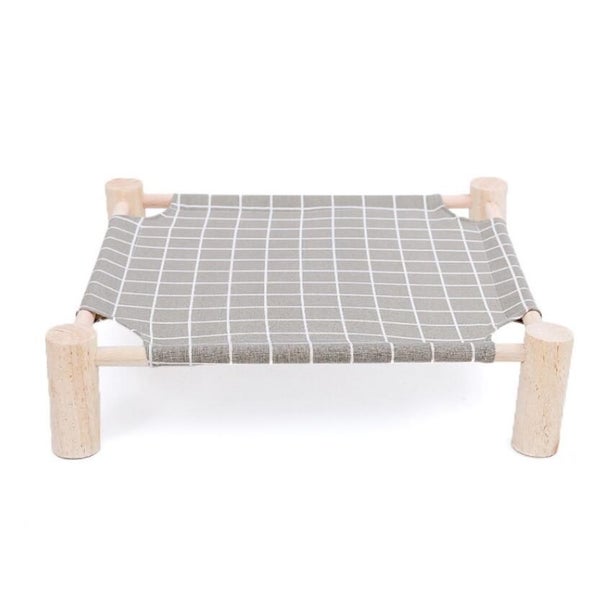 Cat Hammock House Canvas Elevated Washable Carousel 1