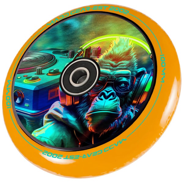 MADD GEAR 100MM GORILLA WHEEL ORANGE Carousel 1