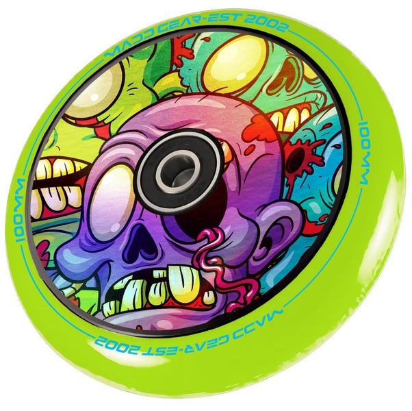 MADD GEAR 100MM ZOMBIE WHEEL GREEN Carousel 1