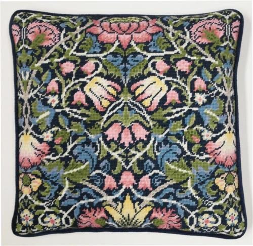 Bothy Threads Bell Flower Tapestry Kit Carousel 1