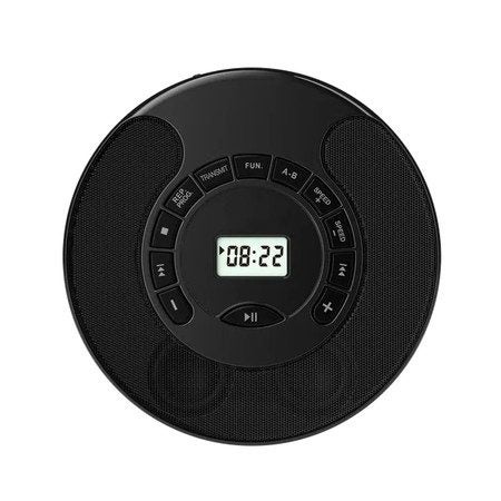 Rechargeable Portable CD Player MP3 With Dual Bluetooth Dual Speakers LCD Displa Carousel 1