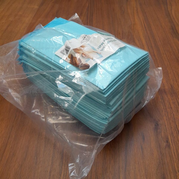 Disposable changing mats. 36 left. Carousel 1