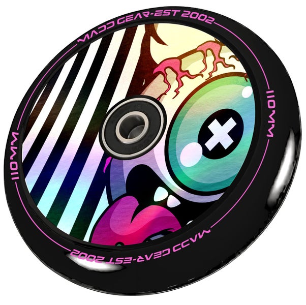 MADD GEAR 110MM TONGUE WHEEL BLACK Carousel 1