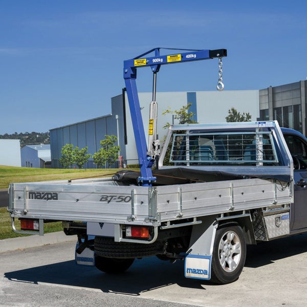 900Kg Swivel Base Hydraulic Lifting Deck Engine Crane Floor Mounted Hoist 2000LB Carousel 7