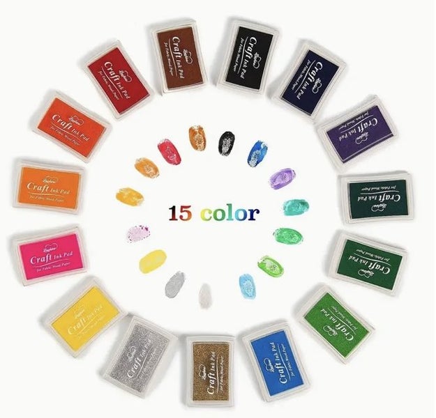 - Craft Ink Pads - Washable, Non Toxic - #8 Halloween Orange Carousel 2