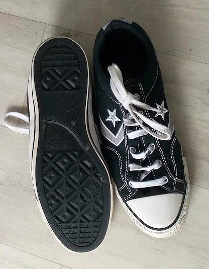 Converse. Black. UK10 Carousel 2