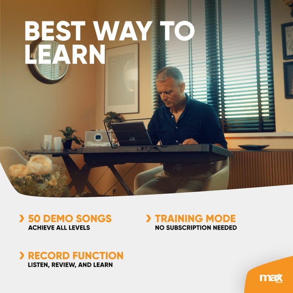 Electronic Keyboard 61-keys Set Carousel 11