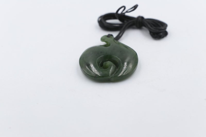 New Zealand Greenstone Twist Koru Carousel 13