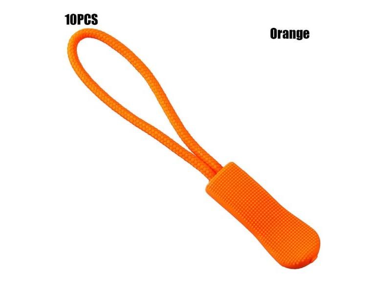 10/20pcs Zipper Puller End Fit Rope Tag Fixer Zip Cord Tab Replacement Clip For Carousel 1