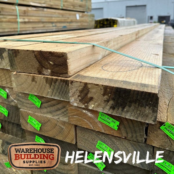 150x50 H4 Roughsawn Retaining x 4.8mtrs $4.75 PER MTR Carousel 1