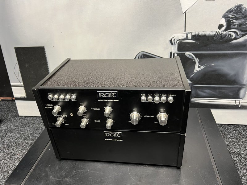Vintage RAIT 60-60 Amp/Pre Carousel 1