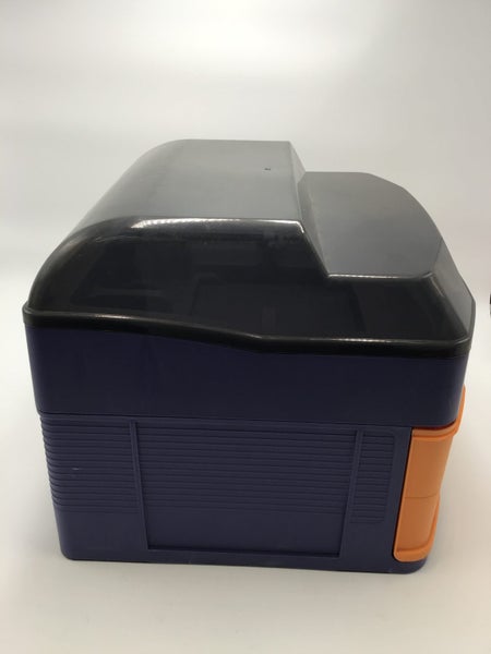 * RARE Genuine OEM Nintendo Gamecube Storage Rack + Drawer Indigo/Spice Orange *62863869066626112
