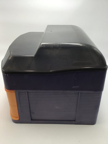 * RARE Genuine OEM Nintendo Gamecube Storage Rack + Drawer Indigo/Spice Orange *62863869066626114