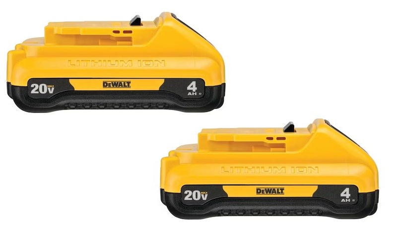 2 X BRAND NEW GENUINE DEWALT DCB240 COMPACT XR 18V/ 20V 4.0AH LI-ION BATTERY Carousel 1