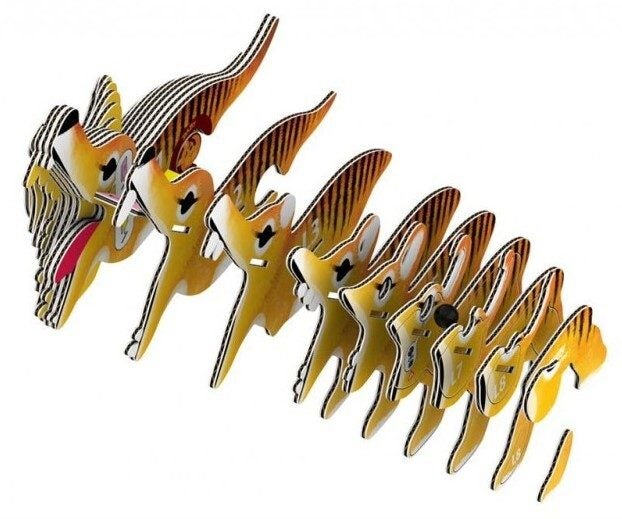 Eugy: Tasmanian Tiger - 3D Paper Model Carousel 5