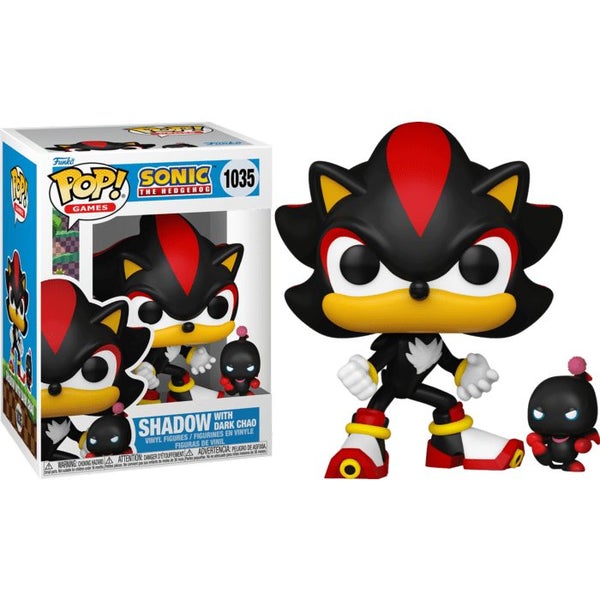 Sonic the Hedgehog Shadow with Dark Chao Pop! Vinyl Carousel 1