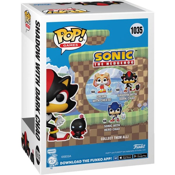 Sonic the Hedgehog Shadow with Dark Chao Pop! Vinyl Carousel 3
