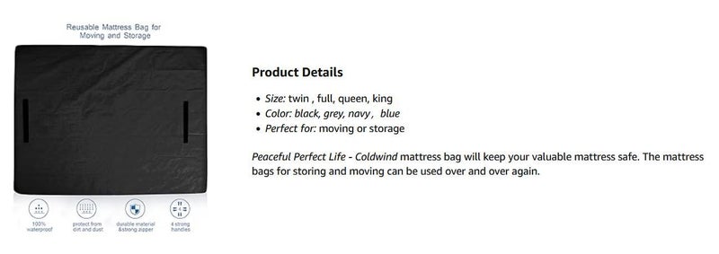 Mattress Bags Protector Storage Waterproof Mattress Cover Carousel 2