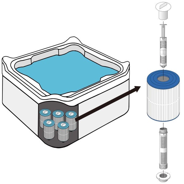 Hot Springs Silver Ion Cartridge Carousel 1