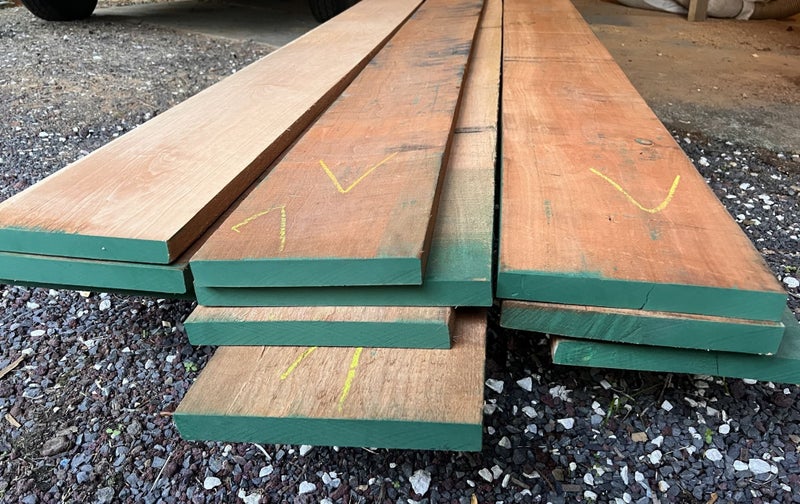 American Cherry - FAS - 210-290mm x 26-28mm x 2450mm - Rough Sawn - 0.15m3 Carousel 1