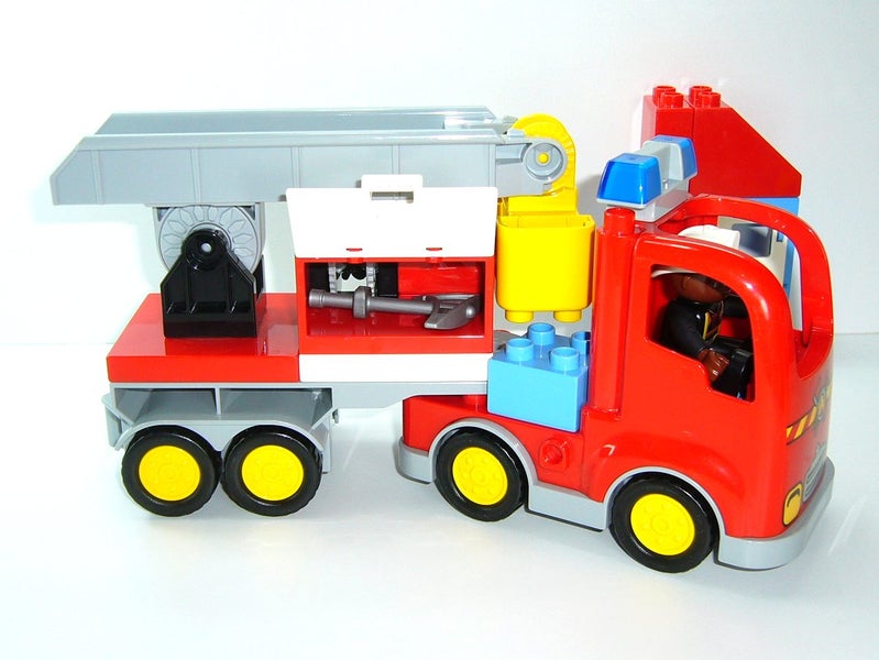 ®™DUPLO - 10592 Fire Truck (Town: Fire:) ~Retired: December 2018~ Carousel 6