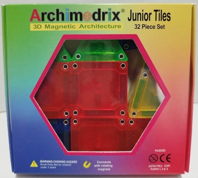 Archimedrix: Junior Tiles (32pc) Carousel 1