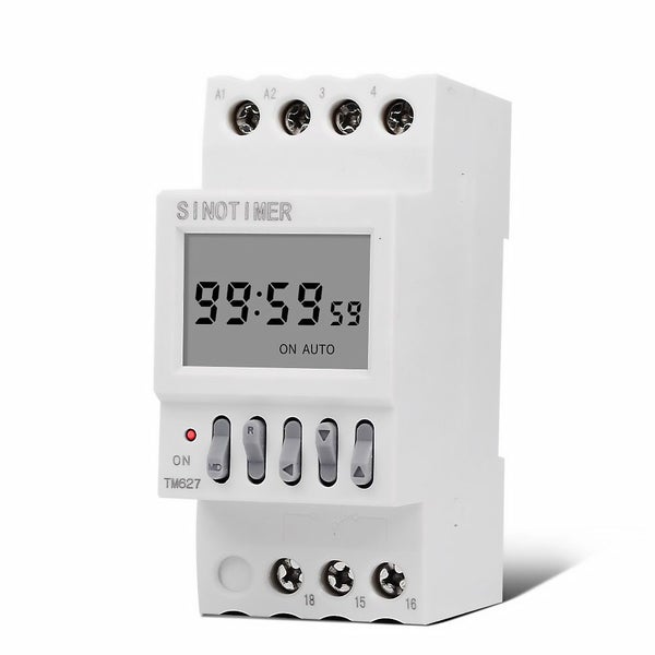 New Din Rail Mount 12v CYCLIC DELAY TIMER switching from 1s to 100hours Carousel 2