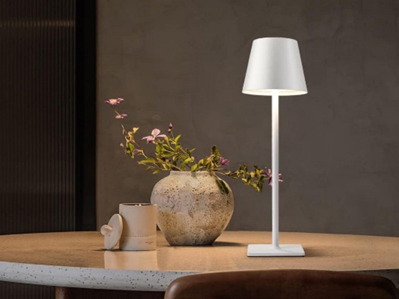 2 X Rechargeable Table Lamp 3 Color Cordless LED Table Lamp Desk Lamps White Carousel 2