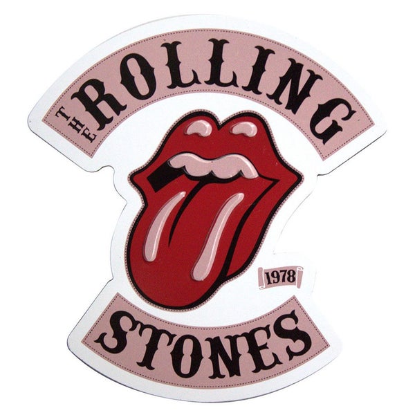 The Rolling Stones Tour 78 Embossed Fridge Magnet Carousel 1