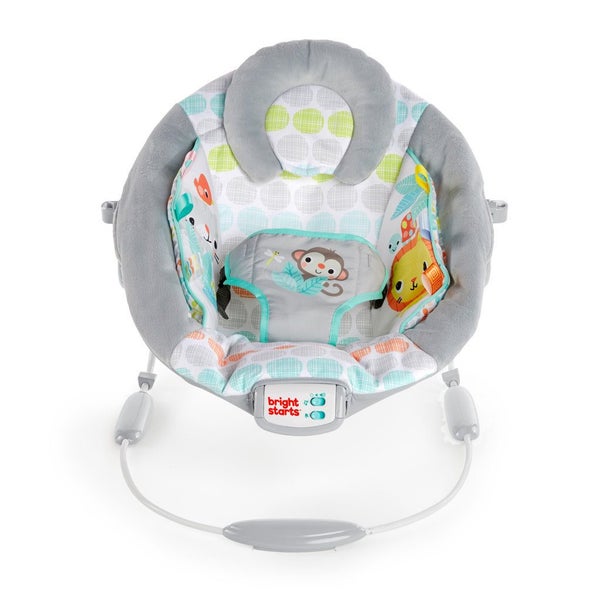Bright Starts: Cradling Bouncer - Whimsical Wild Carousel 2