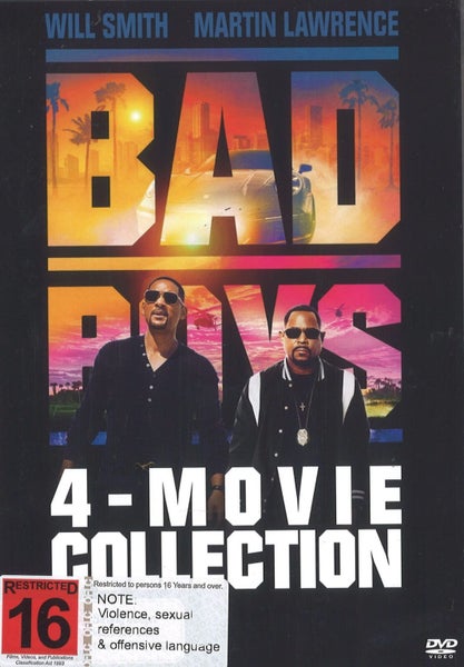 Bad Boys: 4-Movie Collection (Bad Boys / Bad Boys II / Bad Boys For Life /... Carousel 1