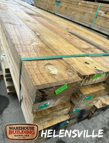 200x50 H4 Roughsawn Retaining x 3.6mtrs ONLY $6.95 PER MTR INCLUDING GST Carousel 1