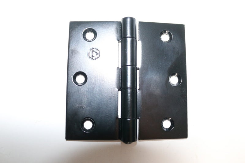 BUTT HINGE FIXED HINGE ZINC PLATED BLACK 90 x 90mm NEW WAS $9.17 Carousel 1