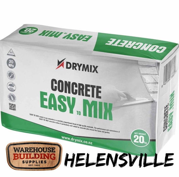Ready to Mix Concrete 20kg bags $10.00 each Carousel 1
