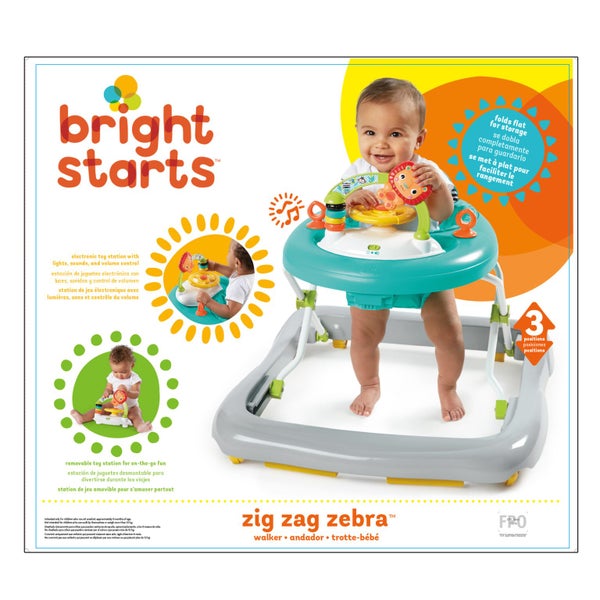 Bright Start: Zig Zag Zebra Walker Carousel 5
