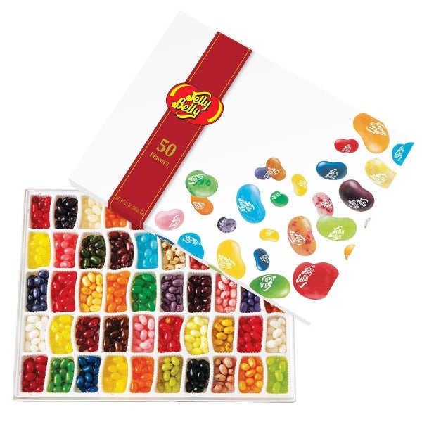 Jelly Belly Beans 50 Assorted Flavours Gift Box Carousel 1