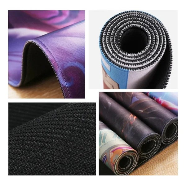 Mouse Pad Gray 400X800x2mm Milk Tea Game Rubber Soft Desk Mat Desk Mats HOD Hea Carousel 4