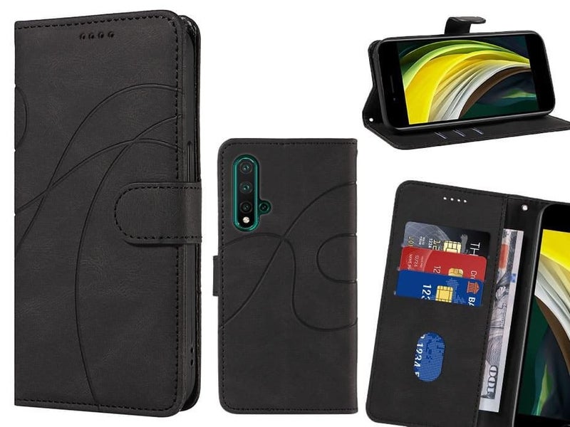 Huawei nova 5 Case Wallet Fine PU Leather Cover Carousel 1