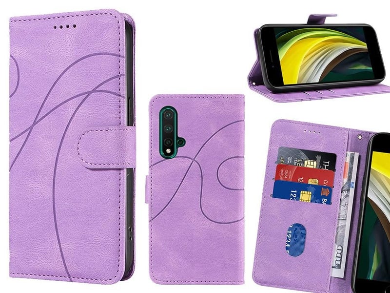Huawei nova 5 Case Wallet Fine PU Leather Cover Carousel 1